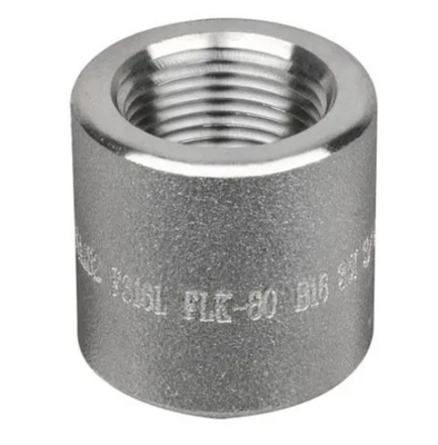 Les pièces de raccordement forgées à filetage en acier inoxydable super duplex ASTM A815 UNS S32550