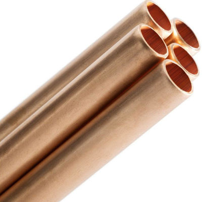 Pipe de cuivre nickel poli avec épaisseur personnalisée pour un transfert de chaleur efficace