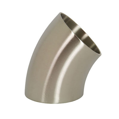 Métal alliage de nickel Inconel 600 de haute qualité 45 degrés Butt soudage coude ASME B16.9 1 à 24 pouces argent