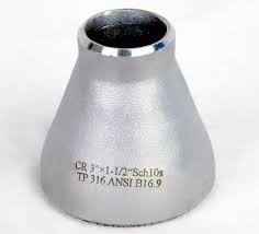Incoloy 800 alliage de nickel Le meilleur tuyau forgé adapté réducteur concentrique Taille personnalisée