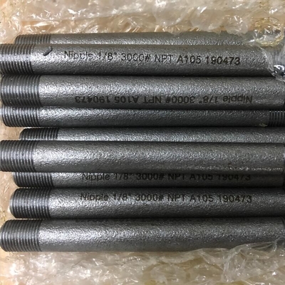 Armatures forgées en acier allié, extrémités filetées à mamelons, longueur 100 mm, C276 Hastelloy