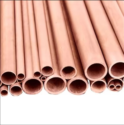 Tubes sans couture en cuivre en alliage de nickel Tubes de conditionnement en cuivre en tubes 3/8 1/4 en bobine pour l'air