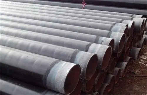 Protection au niveau du bouclier, durée de vie doublée ASTM A106 Pipe en acier enduit Φ323,9 mm x 7,14 mm (Sch 40) x 12 m