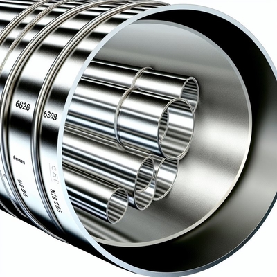 Pipe en acier inoxydable austénitique de diamètre extérieur de 6 mm à 630 mm avec traitement standard et de recuit ASTM A312