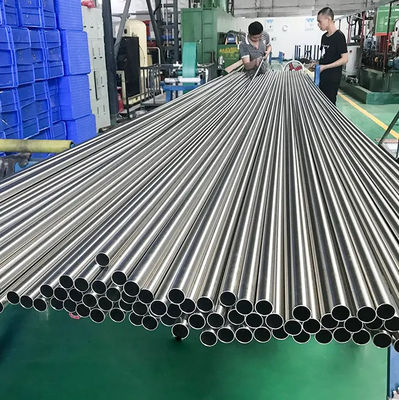Pipe en acier inoxydable super duplex de longueur personnalisée Source d'alimentation 70°C à 150°C Épaisseur Sch10 Sch160 Idéal pour le traitement chimique