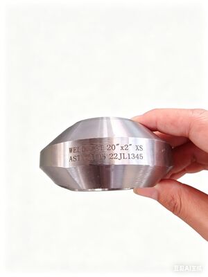 Raccords de tuyauterie weldolet en alliage de nickel Monel400 Classe 9000# ASME B16.11 pour applications haute pression