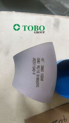 Coude à long rayon 90D à soudage bout à bout en cuivre et nickel UNS C70600 5