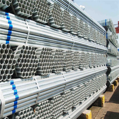 Tube en acier galvanisé à chaud, diamètre extérieur de 8 à 12 pouces, avec grands, moyens, petits et sans paillettes, pour applications industrielles