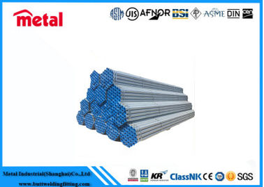tubes galvanisés en zinc à chaud ASTM A53 EN10219 EN10240 BS1139 JIS G3444 Norme pour les structures
