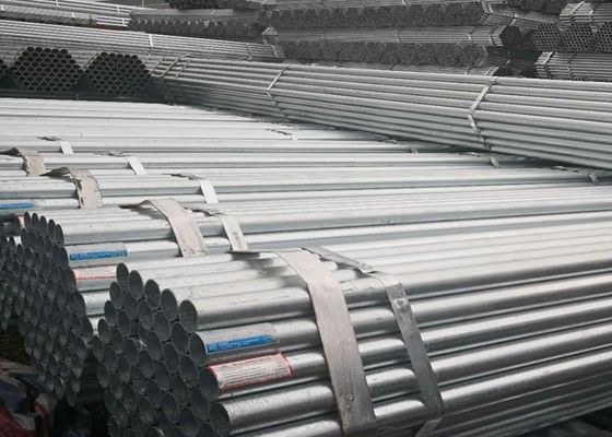 Tube galvanisé à chaud robuste, tube à revêtement galvanisé, adapté aux structures de bâtiment et à l'industrie extérieure