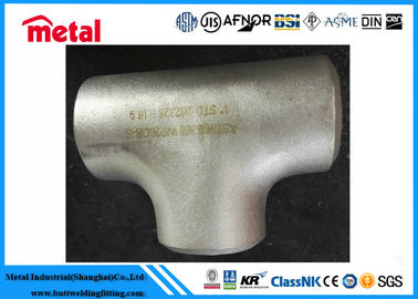 Pièce en t Incoloy 800HT UNS N08811 ASME B16.9 de soudage bout à bout de tuyau d'alliage de nickel