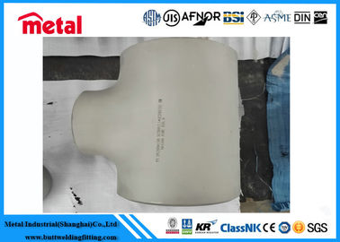 La pièce en t sans couture ronde d'égal d'acier inoxydable allient des garnitures de tuyau de C