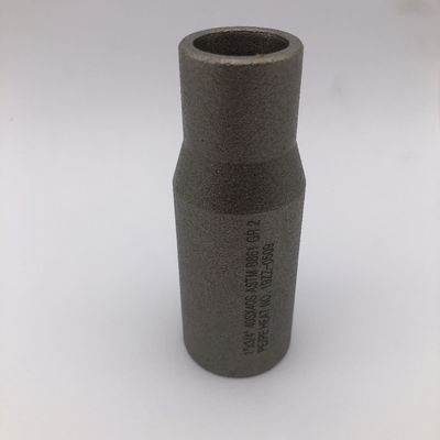 Tuyauterie titanique sans couture de pureté de 98%/certification excentrique concentrique de GV de réducteur