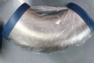 Garnitures de tuyau d'acier inoxydables duplex superbes UNS S32750 SCH 80S 6 pouces coude de 90 degrés