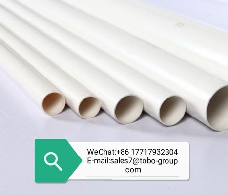 Tube de PVC de l'eau de l'extrusion 12m DIN8077 DIN8078 d'ODM d'OEM