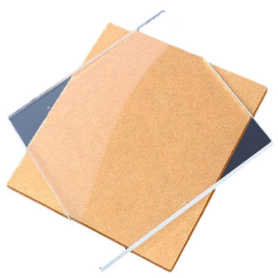 Fonte 5mm en plastique transparente claire de plat de lucite du panneau A3 A4 PMMA de la feuille 1/2 » 3mm