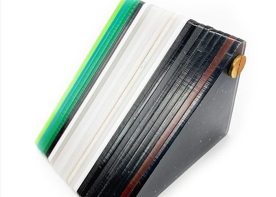 Précision de feuille en plastique acrylique de plat de miroir de planche à découper de PMMA grande usinant le bloc acrylique clair en verre organique