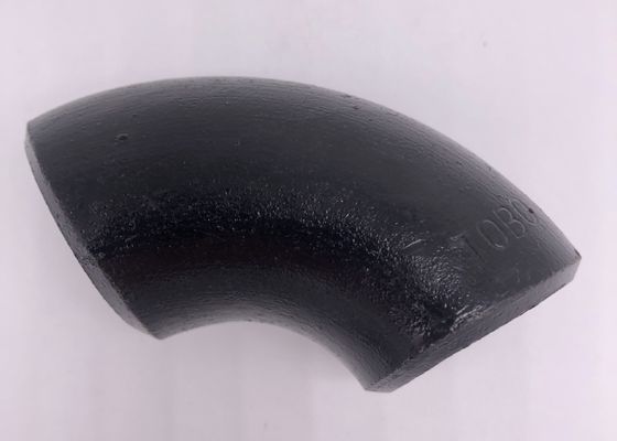 Garnitures de tuyau de soudage bout à bout du coude EN10025 Q345 de 90 degrés