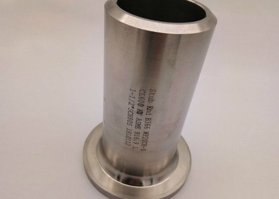 Montage de soudage bout à bout de Lap Joint Stub End Hastelloy B2 UNS N10665 de tuyau d'alliage de nickel