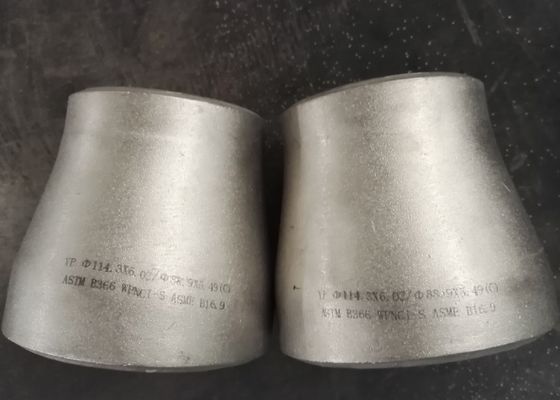 Réducteur concentrique sans couture de soudage bout à bout de SCH40 ASTM B366 WPNCI