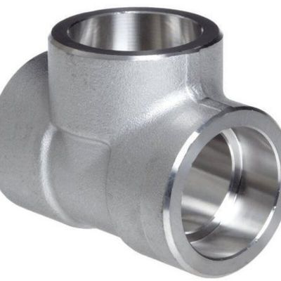 UNS S30400 Sch80 a forgé les garnitures de tuyau d'acier égales d'alliage de pièce en t