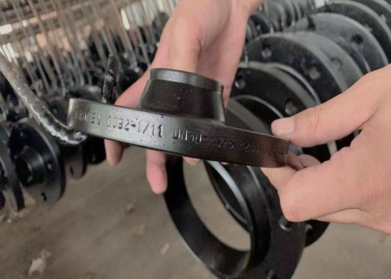 L'acier au carbone Astm A105 de la bride DST Asme B16.47a de cou de soudure a soulevé la bride en acier duplex de cou du visage S32750