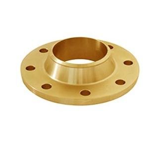 BRIDENT RF CU/NI 70/30 ASTM B152 C71500 WN CL150, BRIDE DE TUYAU DE NICKEL D'EN CUIVRE D'ASME B16.5 S10S