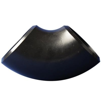 Coude de soudure d'acier au carbone de 90 degrés emboutissant le coude anti-collision 60 de balustrade de coude d'escalier de coude de colonne de fer de coude