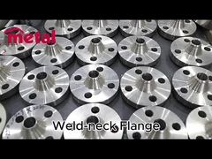 Pipe de raccordement RF en acier inoxydable 304 316 Flange de cou de soudage forgée