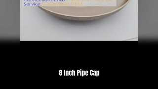 Bouchon de tuyau en cuivre et nickel de 8 pouces, pression de 16 bars