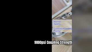 Alliage de nickel forgé couplant la soudure de la prise 9000psi