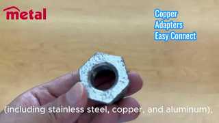 Adaptateurs en cuivre (mâle et femelle) | Connecteurs de tuyaux filetés