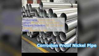 Tube soudé par tuyau en alliage de nickel ASTM B165