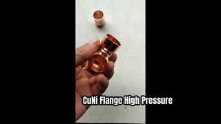 Col à souder à bride CuNi 90/10 EEMUA 145