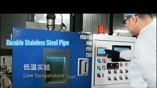 Tuyau d'eau sans soudure en acier inoxydable en pouces