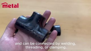 Raccords de tuyaux en T égaux en acier inoxydable de haute qualité
