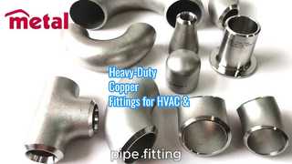 Raccords en cuivre robustes pour CVC et usage industriel