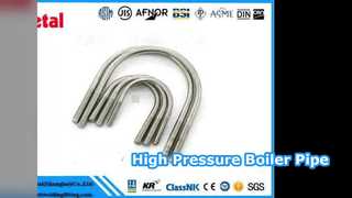 Cintrage en U sans couture du tuyau de chaudière à haute pression SCH 80