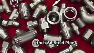 Tuyau en acier super austénitique pouce S6