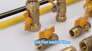 Vannes industrielles hautes performances pour systèmes de contrôle de débit