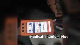 Instruments médicaux de tuyaux en alliage de titane biocompatibles