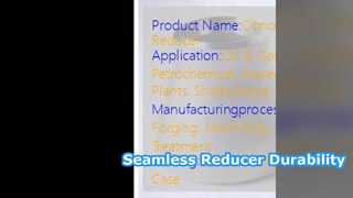 Soudage sans couture du réducteur SCH40 de l'alliage 800