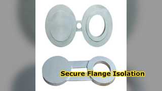 Bride aveugle de lunettes en alliage de nickel ASTM A182