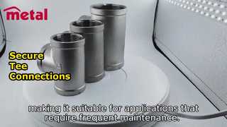 Té en cuivre fileté femelle | Connexions sécurisées aux succursales