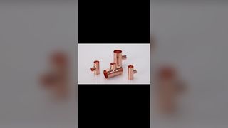 Raccords de tuyauterie en cuivre de précision pour usage industriel